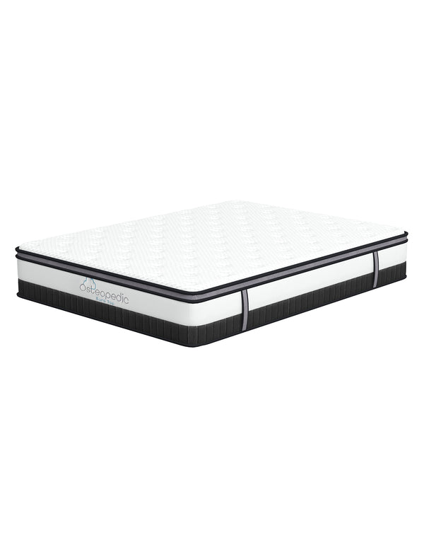  Osteopedic Euro Top Mattress Pocket Spring Medium Firm Hybrid Design