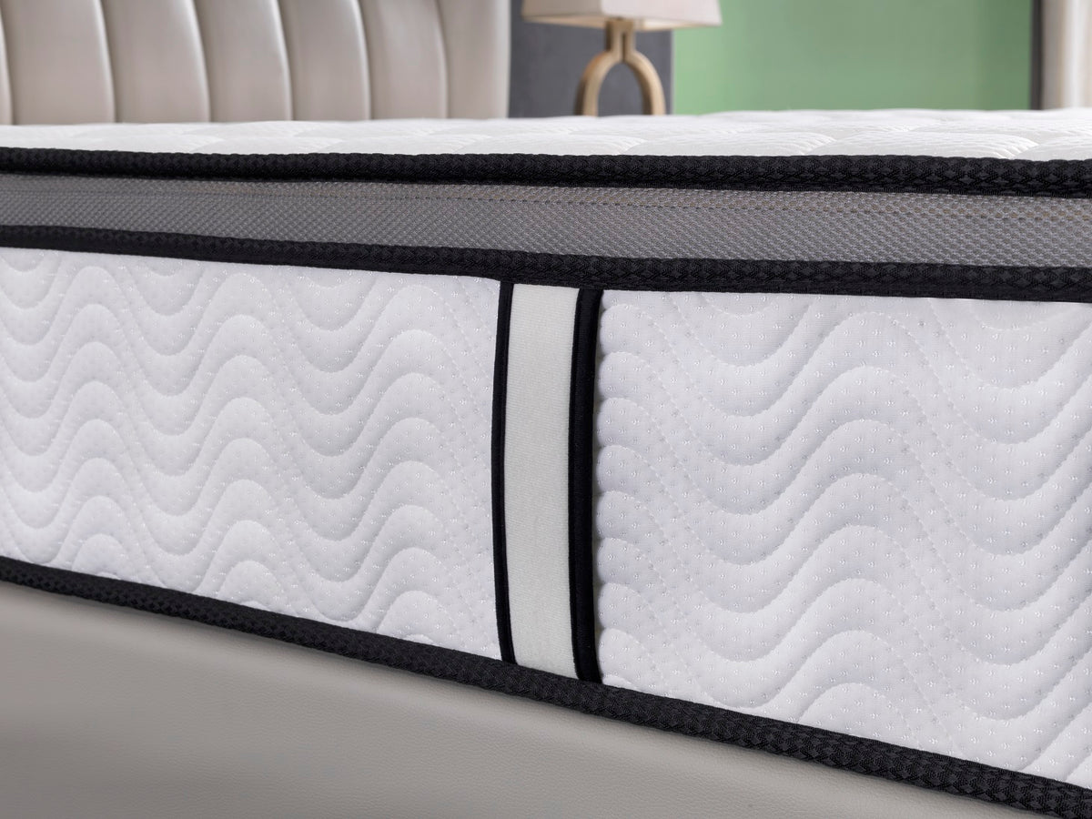 Ergopedic Mattress 5 Zone Latex Pocket Spring Mattress In A Box 30Cm