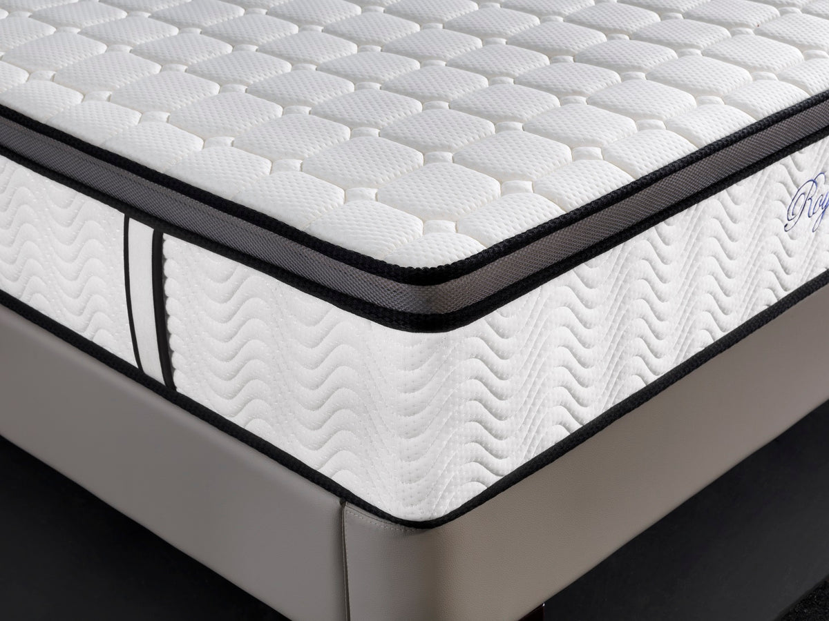 Ergopedic Mattress 5 Zone Latex Pocket Spring Mattress In A Box 30Cm