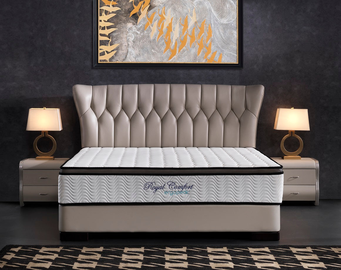 Ergopedic Mattress 5 Zone Latex Pocket Spring Mattress In A Box 30Cm