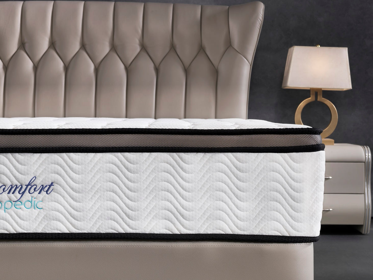 Ergopedic Mattress 5 Zone Latex Pocket Spring Mattress In A Box 30Cm