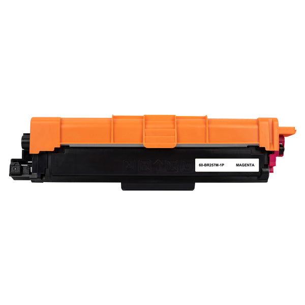  Premium Generic Magenta Toner Cartridge Replacement For Tn-257M