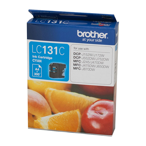  Lc-131C Cyan Ink Cartridge- Up To 300 Pages
