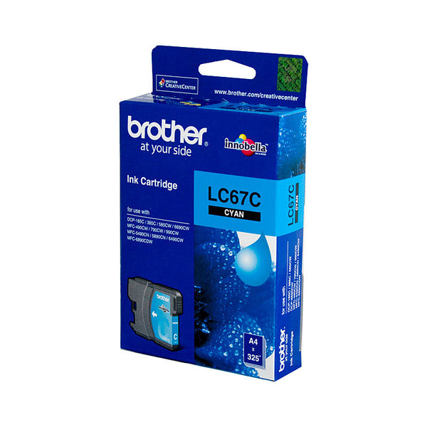  Lc-67C Cyan Ink Cartridge - - Up To 325 Pages