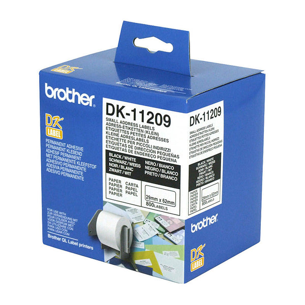  Small Address Label 29Mm X 62Mm, 800 Labels Per Roll