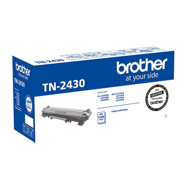  Tn-2430 Mono Laser Toner - Standard,  Up To 1,200 Pages