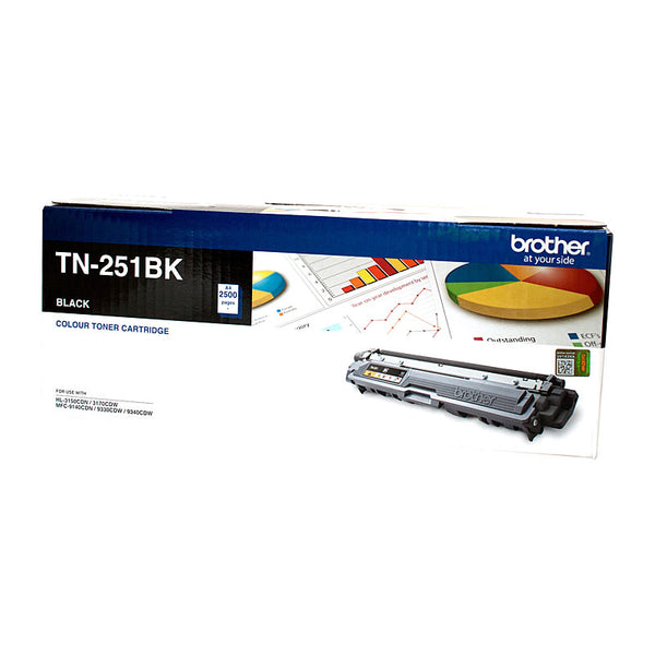  Tn-251Bk Colour Laser Toner-Black- 2,500 Pages