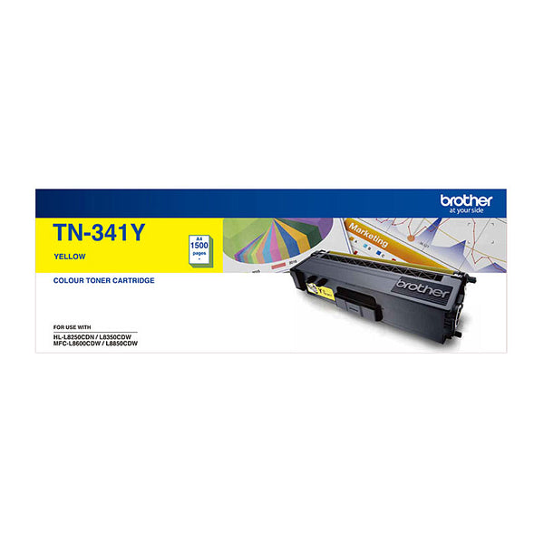  Tn-341Y Colour Laser Toner - Standard Yellow 1500 Pages