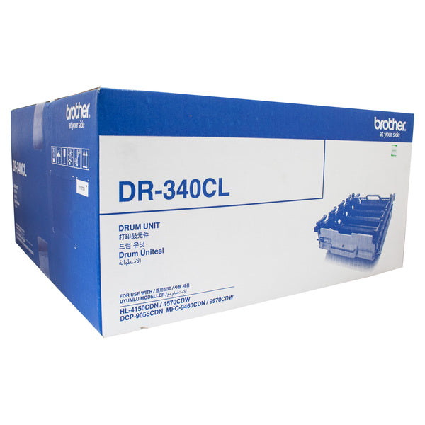  Dr-340Cl Colour Laser Set Of 4 Drum Unit- 25000 Pages