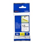 Tzes241 Labelling Tape 18Mm Black White Tape Strong Adhesive Tze Tape