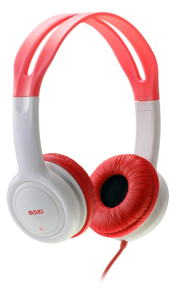  Volume Limited Kids Red Headphones