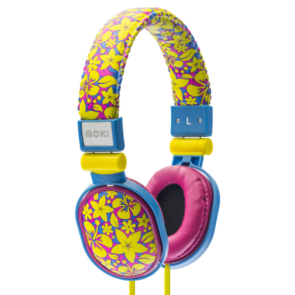  Popper Headphone Soft Cushioned Aloha Style