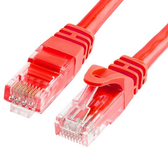  Cat6 Cable 3M - Red Rj45 Ethernet Patch Cord