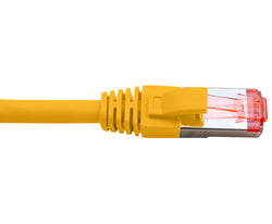 Cabac 2M Cat6 Rj45 Lan Ethernet Network Yellow Patch Lead