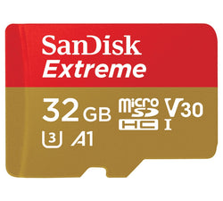 32Gb Extreme Microsd Sqxaf V30 U3 C10 A1 With Sd Adaptor