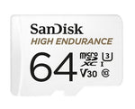 64Gb High Endurance Microsdxc V30 U3 C10 With Sd Adaptor