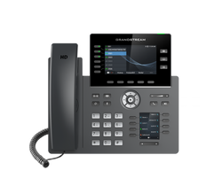 6 Line Ip Phone: Hd Audio, Colour Screen, Bluetooth+Wifi, Powerable Via Poe