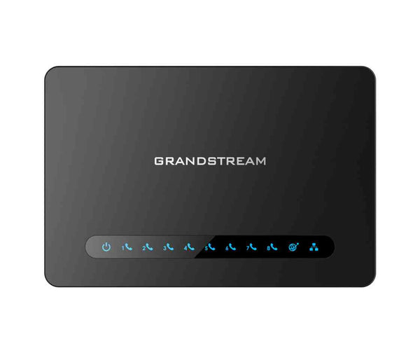  Ht818 Fxs Ata, 8 Port Voip Gateway, Dual Gbe Network