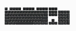 Pbt Double-Shot Pro Keycaps - Onyx Black Keyboard