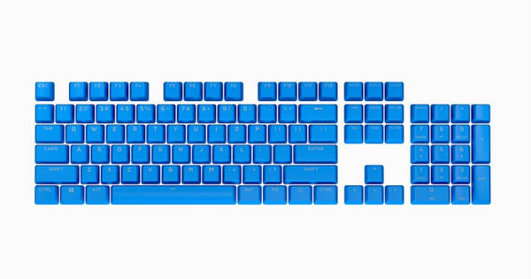  Pbt Double-Shot Pro Keycaps - Elgato Blue - Keyboard