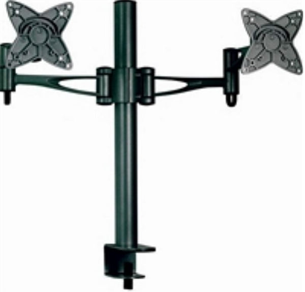  Dual Monitor Arm Desk Mount Stand 36Cm For 2 Lcd Displays