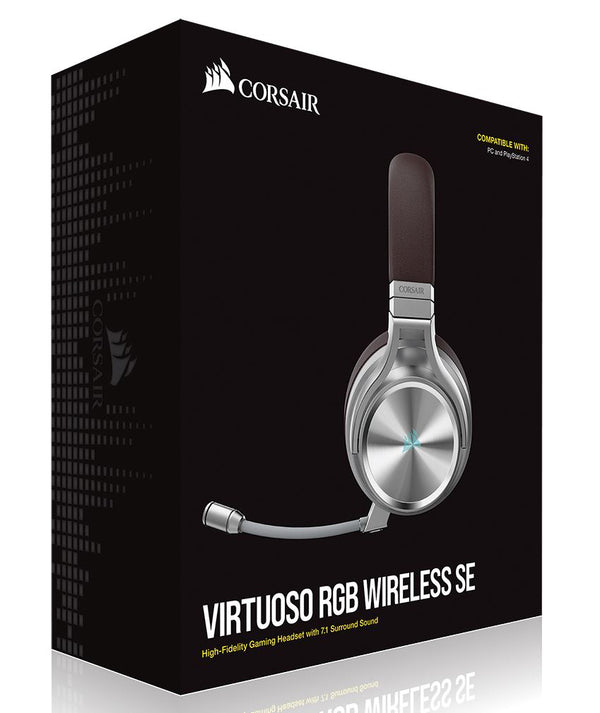  Virtuoso Wireless Rgb Se Espresso 7.1 Headset. High Fidelity Ultra Comfort