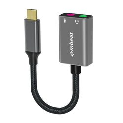 Elite Usb-C To 3.5Mm Audio And Microphone Adapter