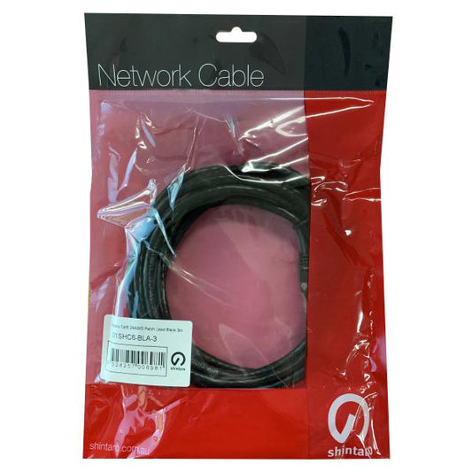 Cat6 24 Awg Patch Black 300Mm