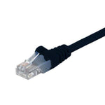 Cat5E Patch Lead Black 0.5M New Retail Pack