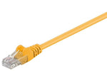 Cat5E Patch Lead Yellow 1M New Retail Pack