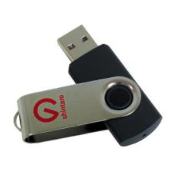  128GB Rotating Pocket Disk USB3.2 (Gen 1) - Backwards compatible  with USB 2.0 & USB 3.0/3.2