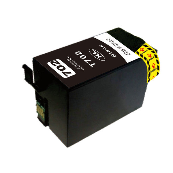  Black Compatible Inkjet Cartridge Replacement For 702Xl Black