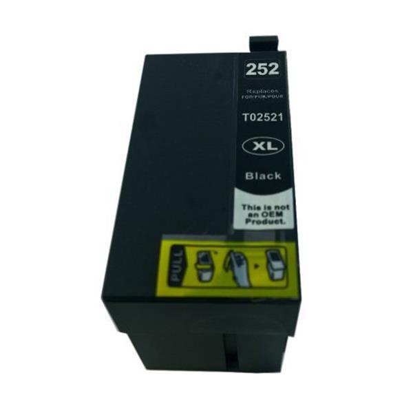  252Xl Black Premium Compatible Inkjet Cartridge