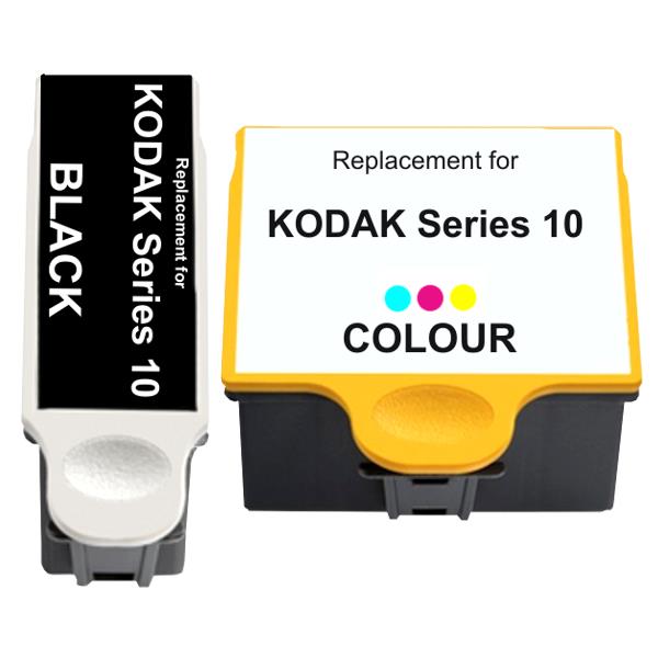  Series 10 Compatible Inkjet Cartridge Set 2 Cartridges