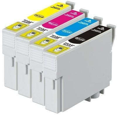  138 Compatible Pigment Series Inkjet Set 4 Cartridges [Boxed Set]