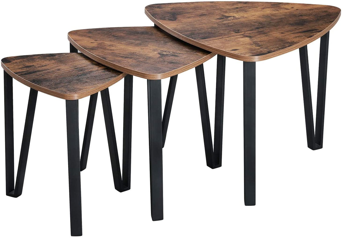 Vintage Nesting Coffee Table Set Of 3