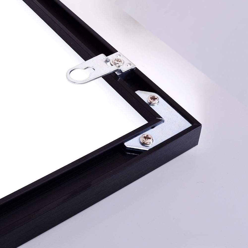 Full-Length Mirror Long Standing For Bedroom And Bathroom (106 X 35 Cm, Black)