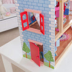 Doll Cottage With Furniture For Kids (Model 1)