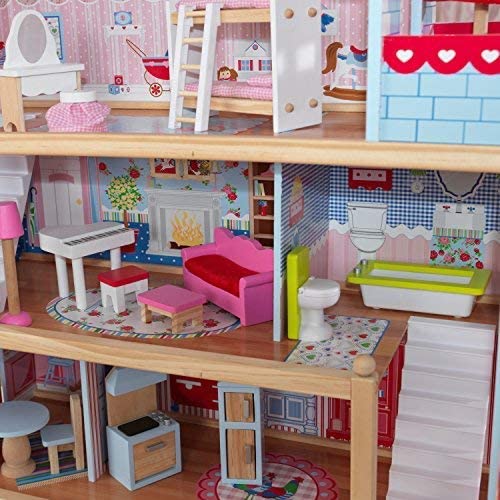 Doll Cottage With Furniture For Kids (Model 1)