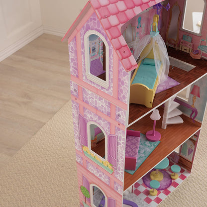 Dollhouse With Furniture For Kids 110 X 65 X 33 Cm (Model 2)