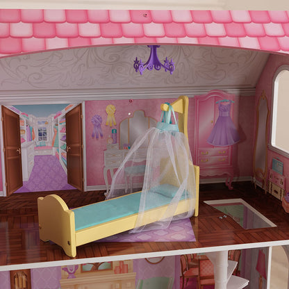 Dollhouse With Furniture For Kids 110 X 65 X 33 Cm (Model 2)