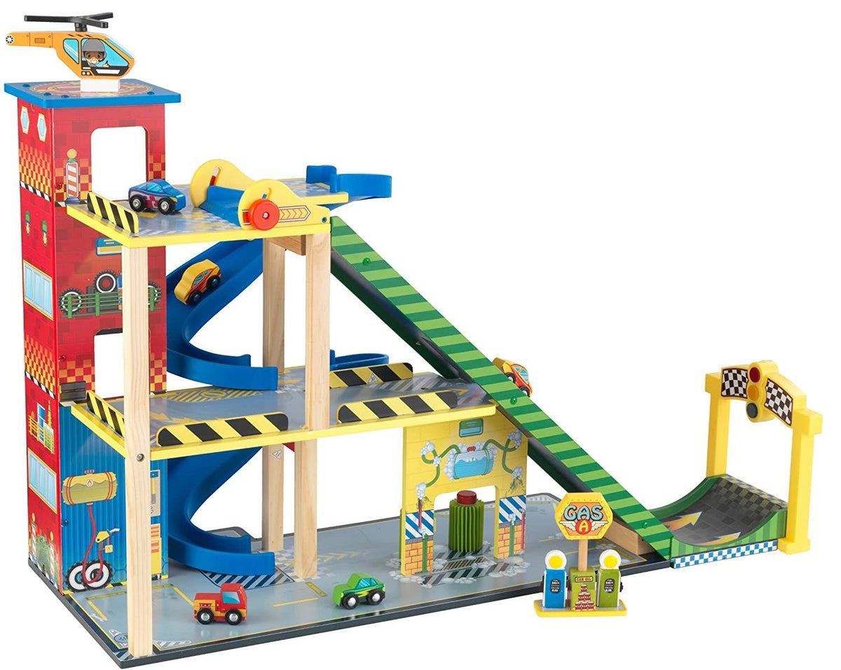 Mega Ramp Racing Set For Kids