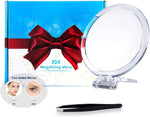 20X Magnifying Hand Mirror Two Sided Use For Makeup Application(15 Cm