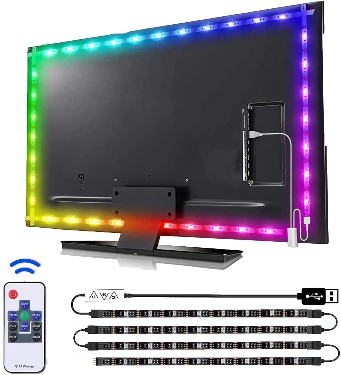 3M LED Strip Lights Rope Light for TV