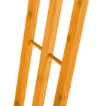 Bamboo Towel Bar Holder Rack 3-Tier Freestanding