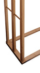 Bamboo Towel Bar Metal Holder Rack 3-Tier Freestanding