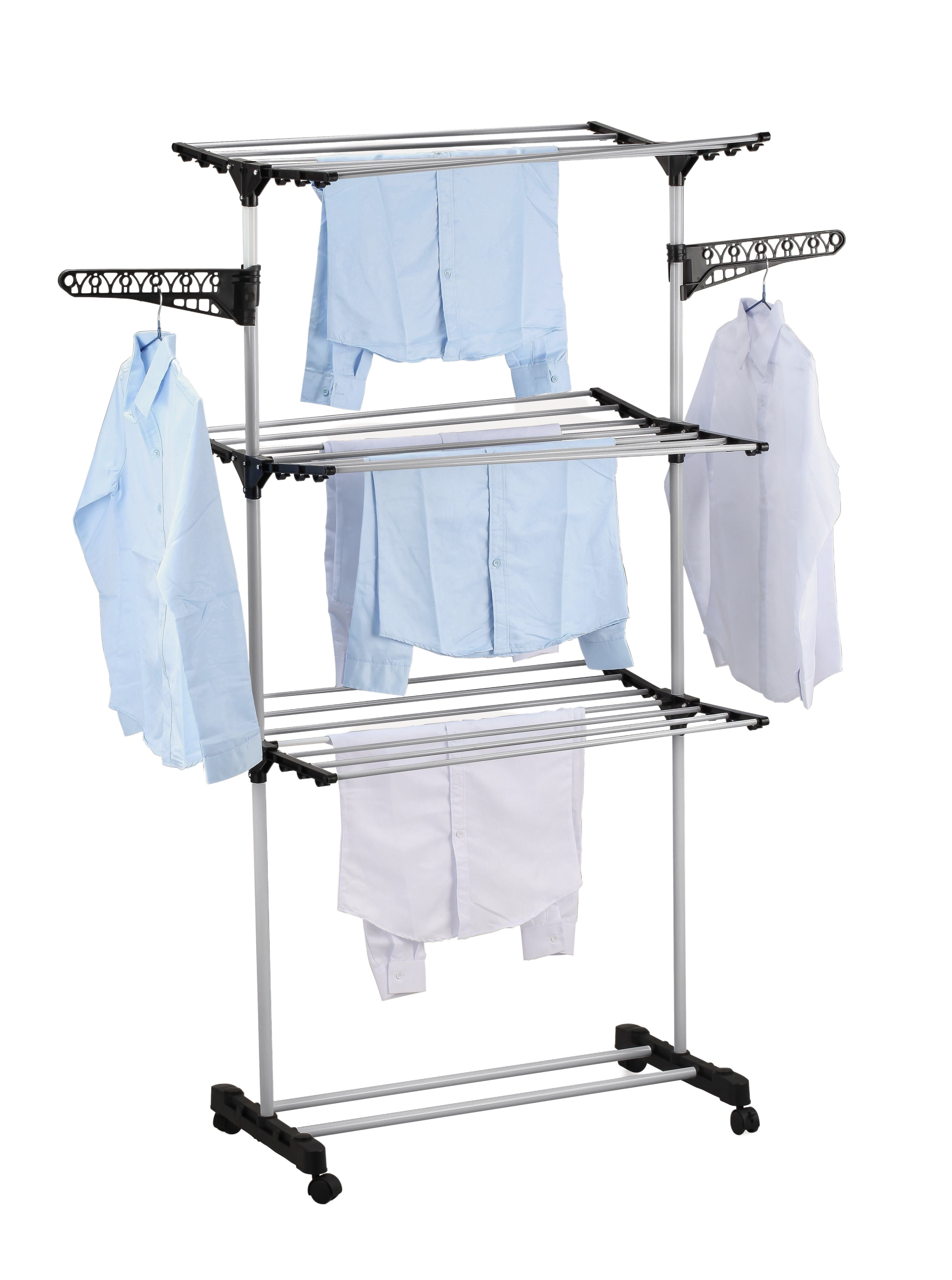 Folding 3-Tier Clothes Laundry Drying Rack – Melbourne Home & Living