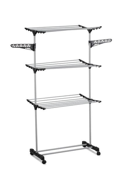 Folding 3 Tier Clothes Laundry Drying Rack
