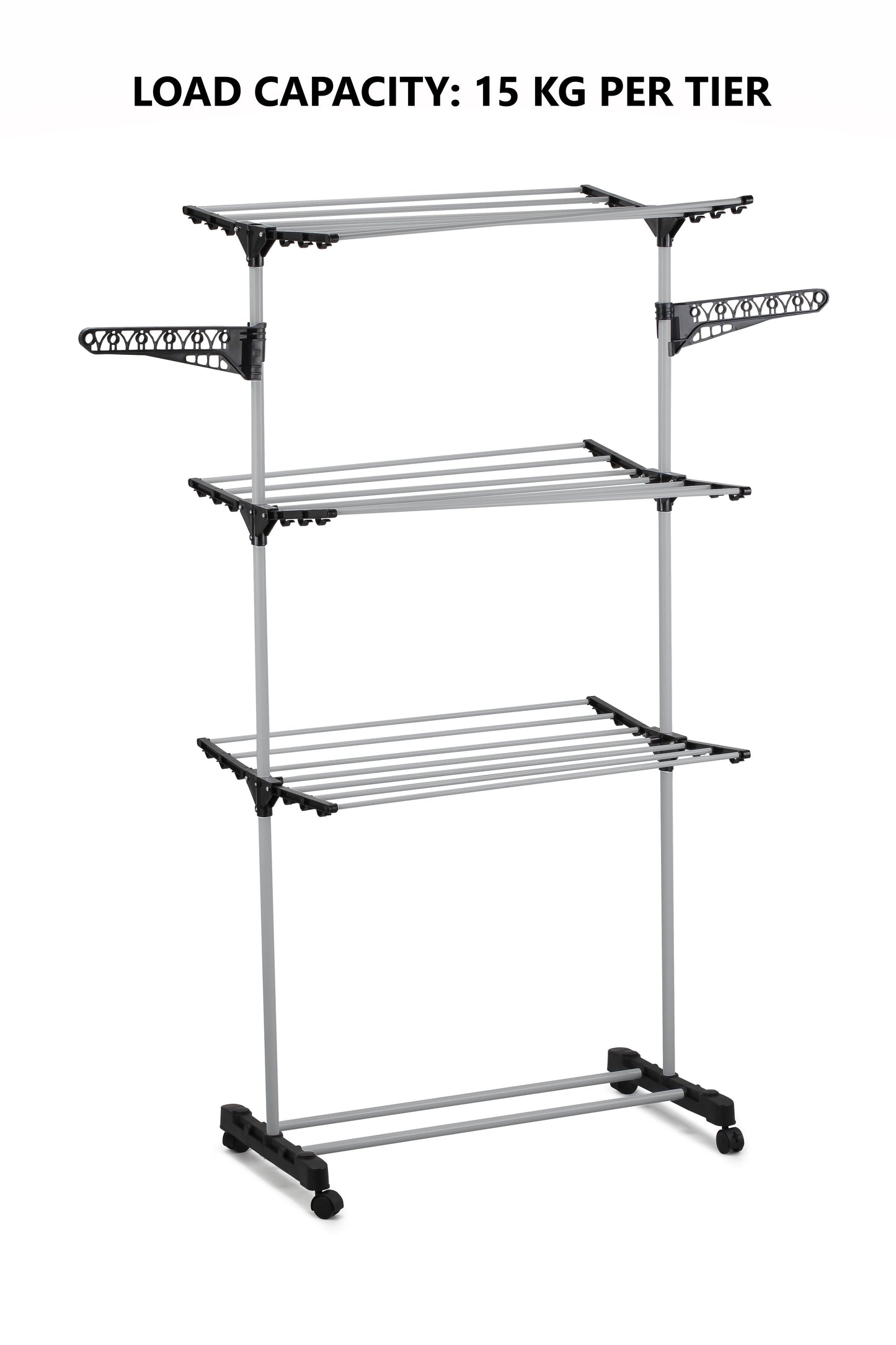 Folding 3 Tier Clothes Laundry Drying Rack
