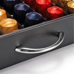 Coffee Pods Holder Storage Drawer Compatible (Black)